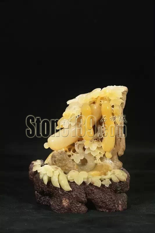 石材雕刻的瓜果蔬菜（精品圖）