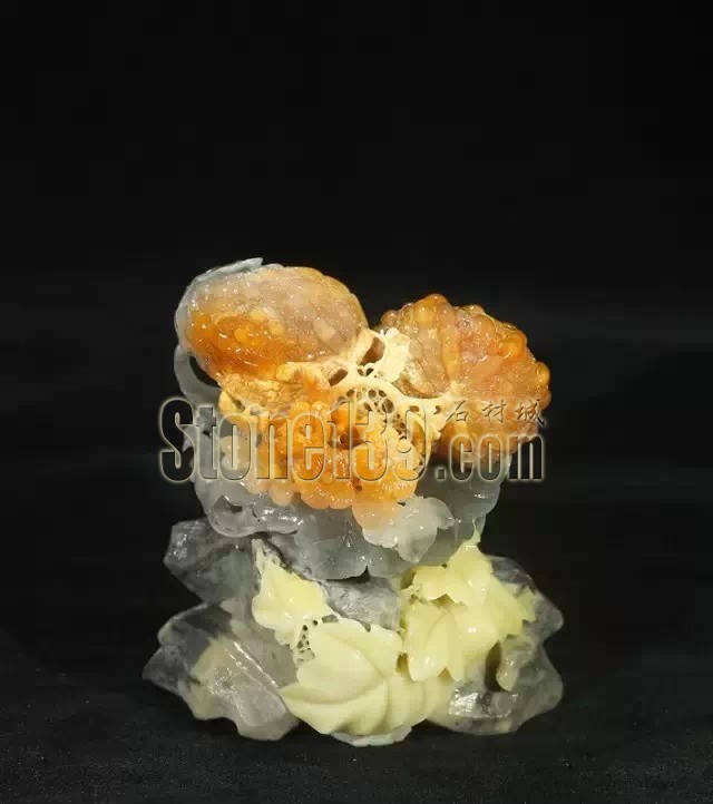 石材雕刻的瓜果蔬菜（精品圖）