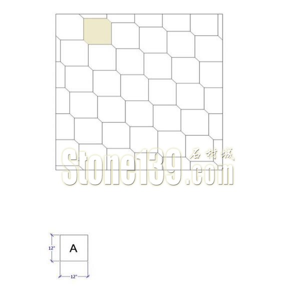 石材薄板鋪地的十四種拼貼方法