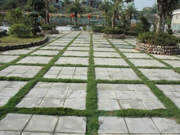 旅游景區青石地鋪