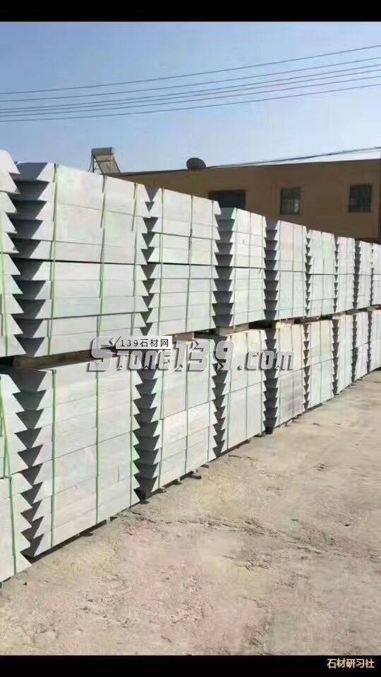 河南芝麻白 芝麻灰 樹坑石 樹池石