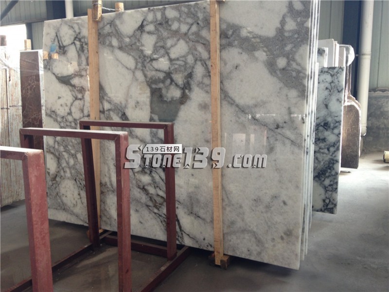 [新品玉石]優質高端雪山玉大理石裝飾石材【礦山自有】