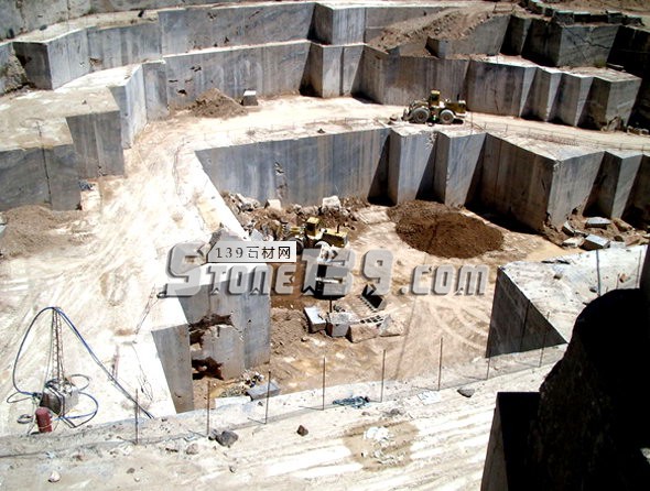 大理石礦山荒料開(kāi)采