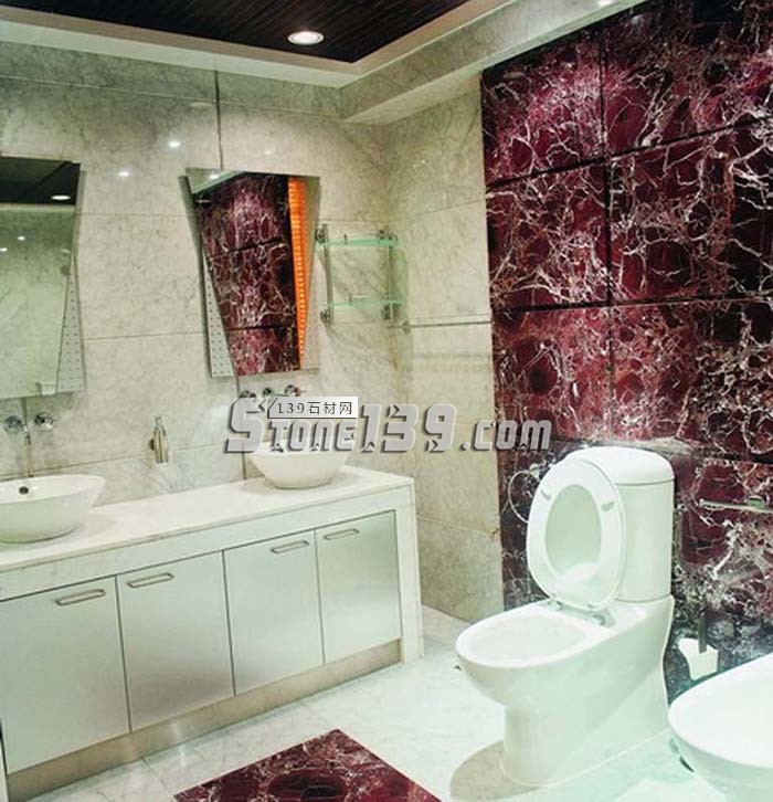 三僑建材主營大理石深啡網、紫羅紅