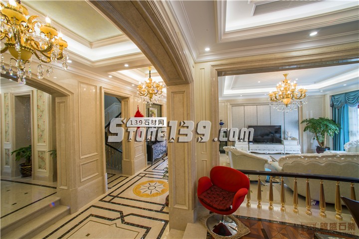 錦盛石業(yè)工程案例之臺州楊家山一號石材別墅