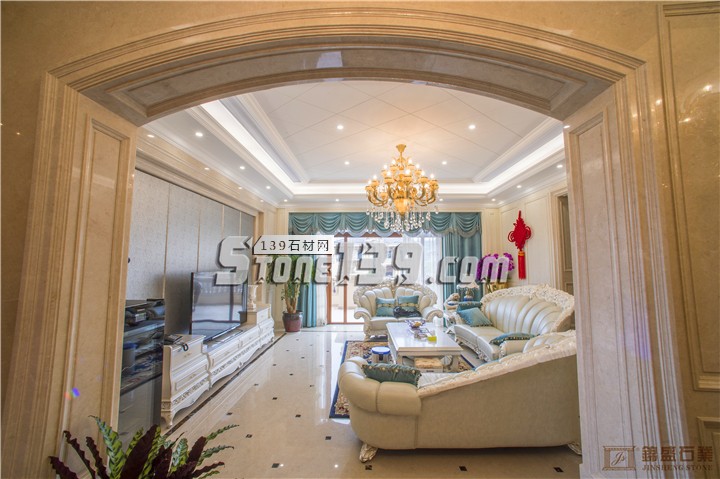 錦盛石業(yè)工程案例之臺州楊家山一號石材別墅