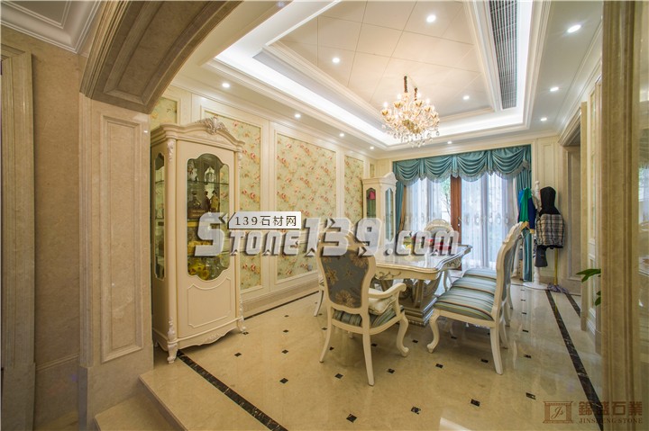 錦盛石業(yè)工程案例之臺州楊家山一號石材別墅