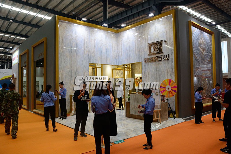 2017年水頭石材展會現場圖片