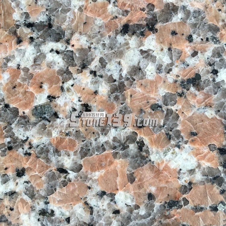 廣西岑溪花崗巖粉紅麻、楓葉紅、海棠紅、三堡紅石材的對比