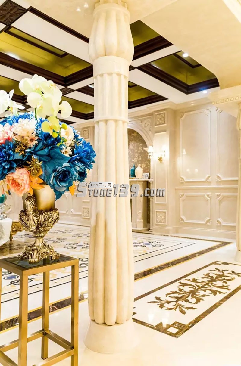 白玉蘭大理石裝飾案例應用