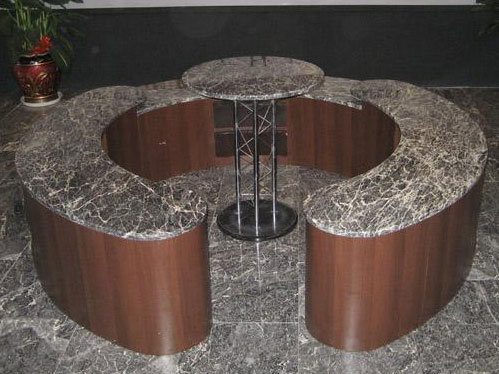 土耳其進口的灰色大理石裝飾案例設計效果