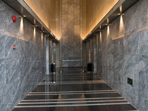 土耳其進口的灰色大理石裝飾案例設計效果