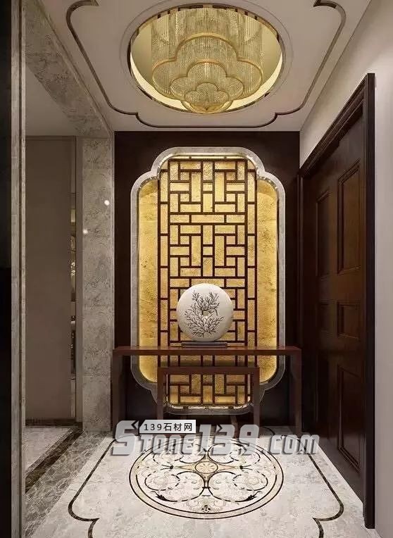 那些用石材裝飾的漂亮玄關(guān) 你心動了嗎？