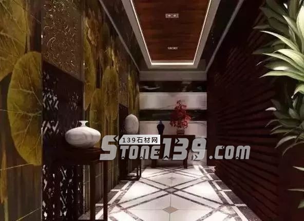 那些用石材裝飾的漂亮玄關(guān) 你心動了嗎？