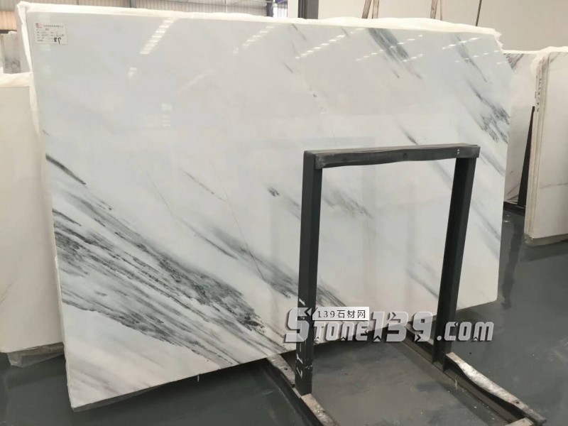 水墨白大理石介紹（中國(guó)版魚肚白）