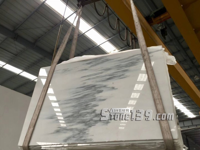 水墨白大理石介紹（中國(guó)版魚肚白）