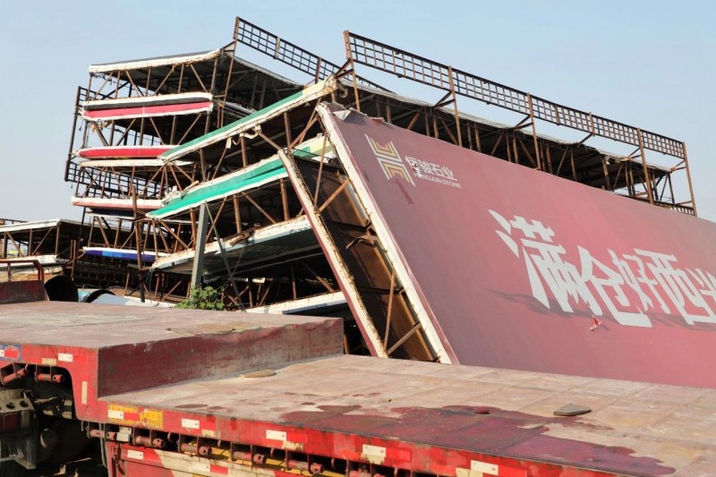 中國石材基地&ldquo;福建水頭&rdquo;路邊違規(guī)廣告牌整治行動