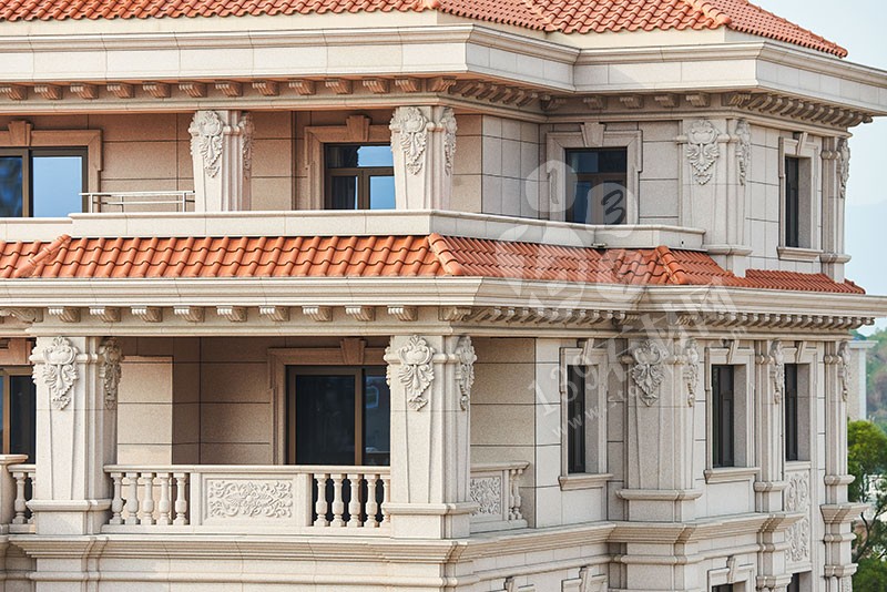 獨(dú)棟別墅石材外墻裝飾