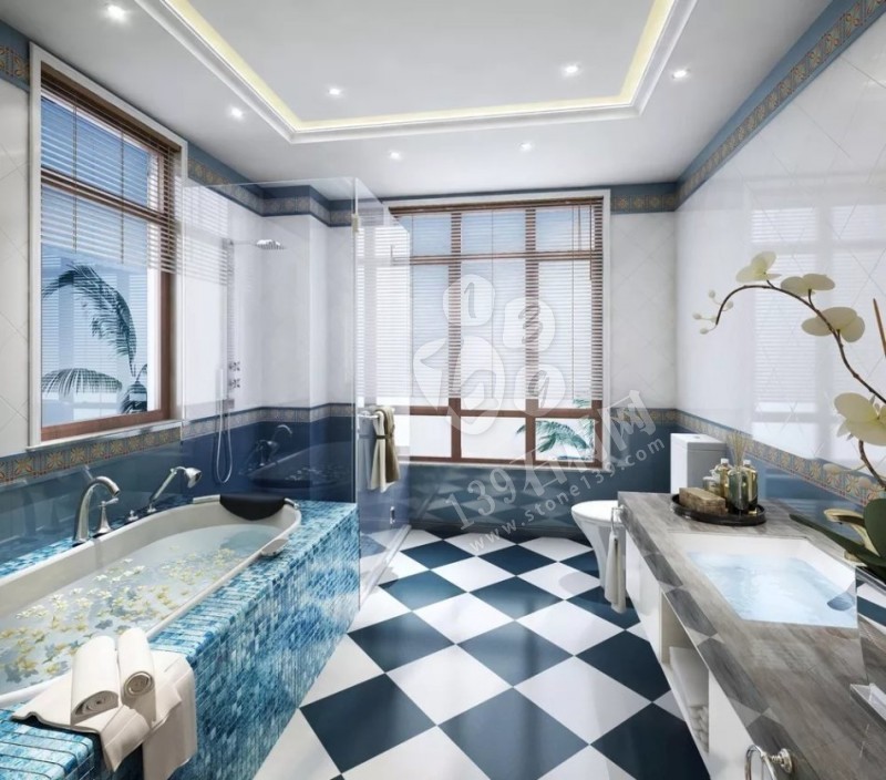 大理石瓷磚的10種經典鋪貼方案