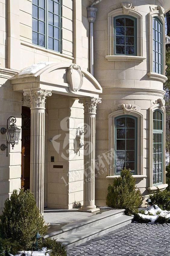 別墅門頭設計應用案例欣賞