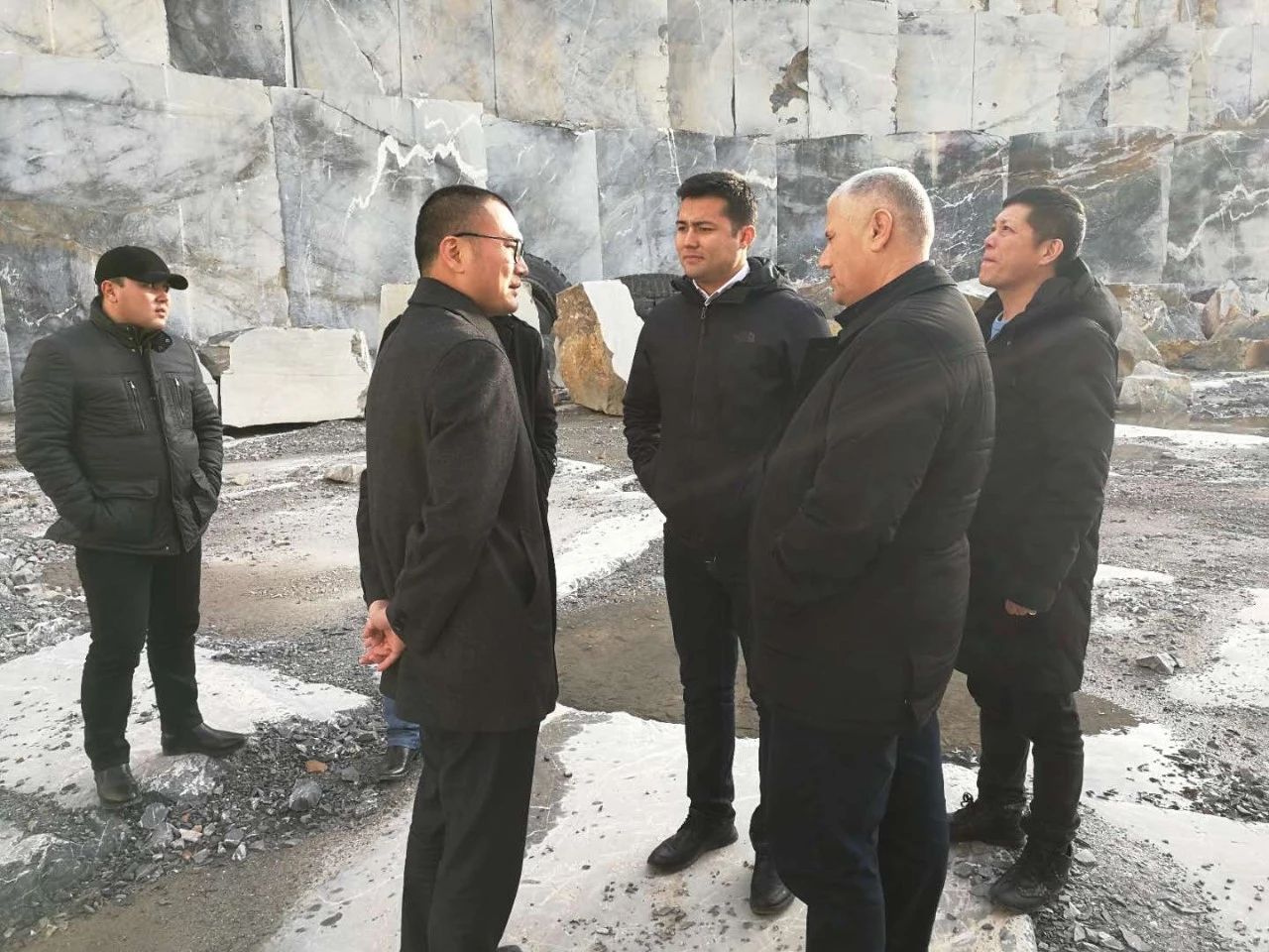 南安市石材機械輔料產業聯合會一行到訪烏茲別克斯坦