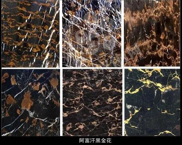黑金花大理石的四個產地中國、意大利、阿富汗、澳大利亞