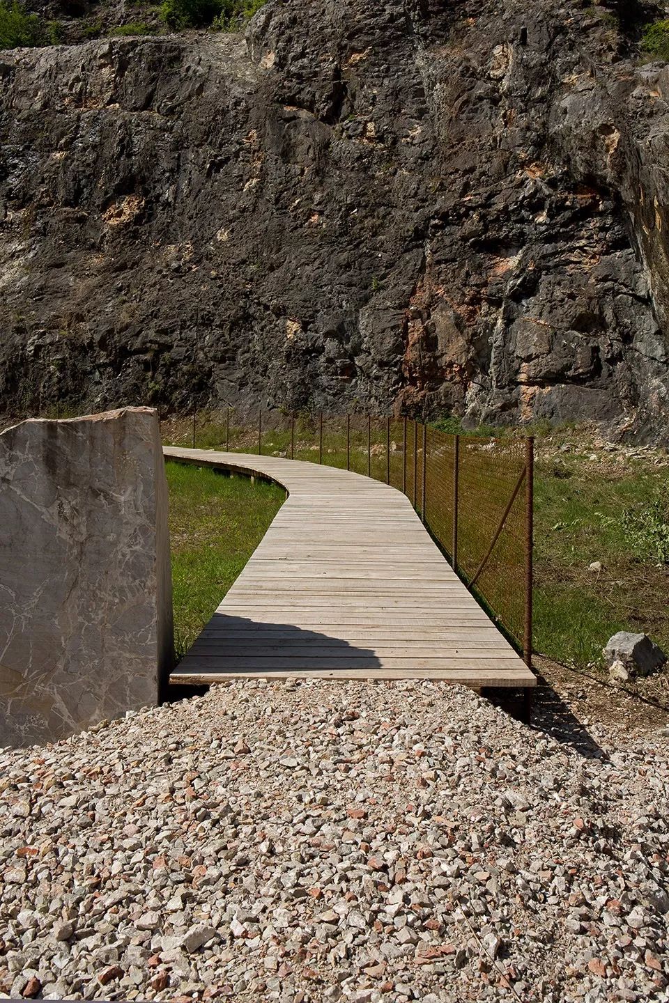 礦山采石場再利用，這座采石場被列入世界文化遺產(chǎn) 