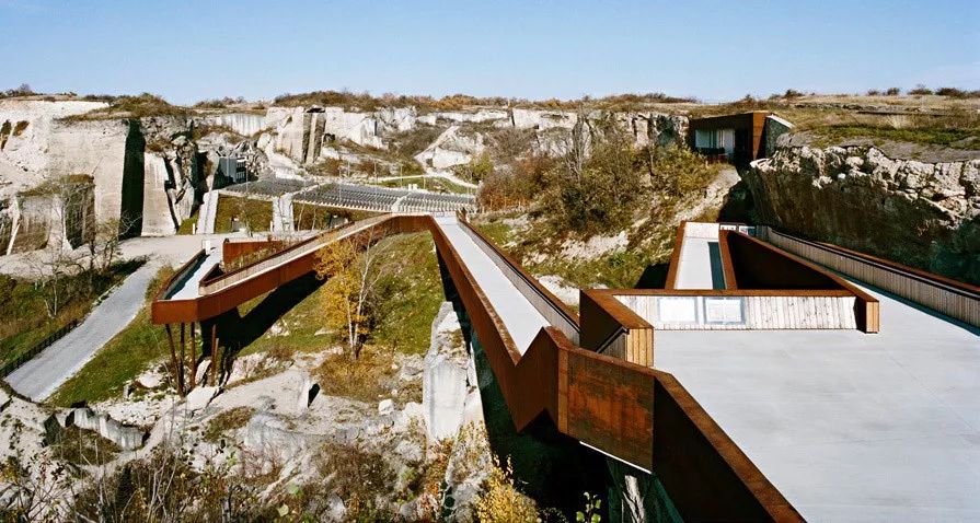 礦山采石場再利用，這座采石場被列入世界文化遺產(chǎn) 