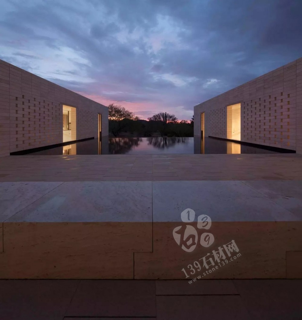 為什么洞石這么受歡迎，看看這個全石材裝飾您應該有答案了