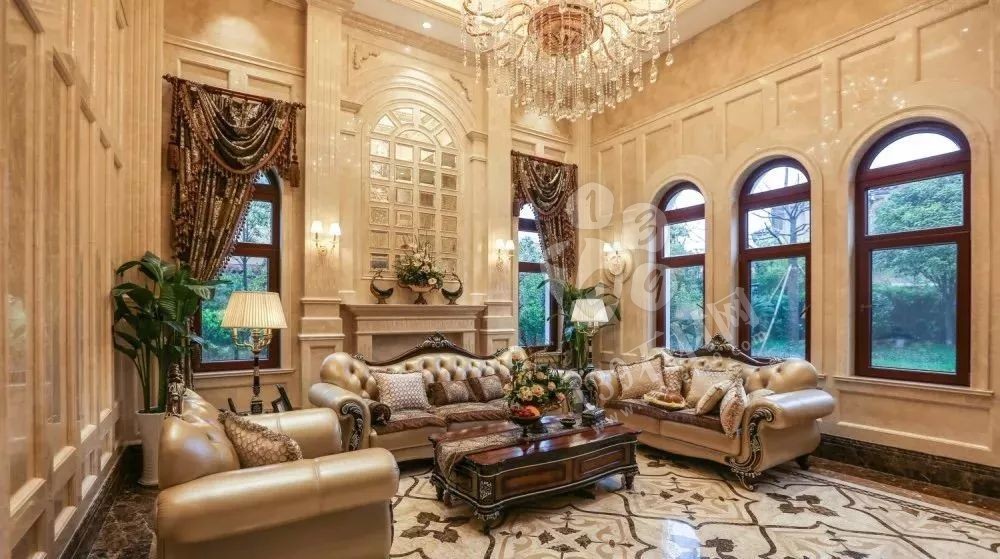 大理石鋪地 豪宅用大理石這樣拼裝想說難看大家都不答應(yīng)