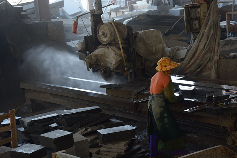 石材行業里的女人，巾幗不讓須眉 能頂半邊天