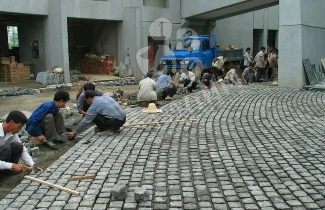 花崗巖小方塊（馬蹄石、滾石）欣賞（52圖）