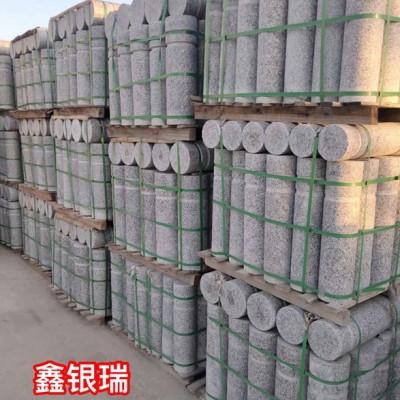 福建芝麻灰廠家批發擋車柱車止石停車柱