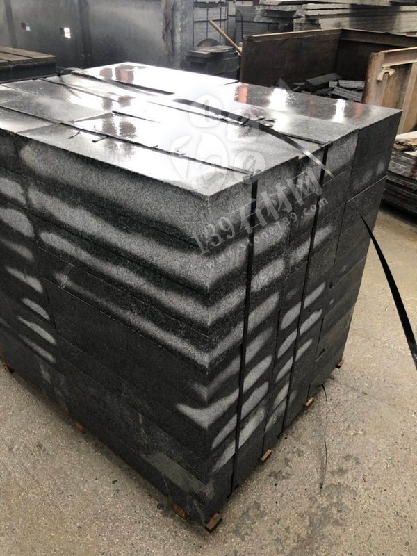 【鴻福興石業】新老礦G654#芝麻黑大量荒料成品供應