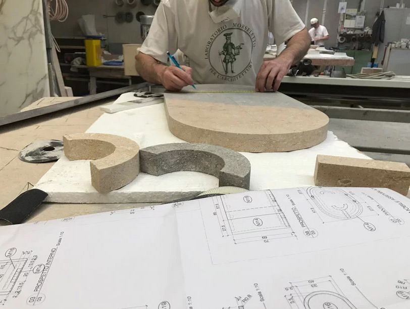 你說石材有色差是次品，那是你沒遇上好設計