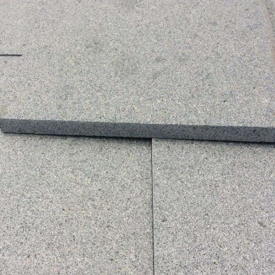 福建芝麻黑地鋪花崗巖g654火燒面