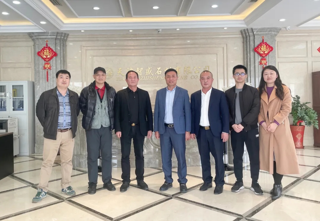 全國工商聯石材業商會一行前往河北省香河石材城走訪會員企業開展調研工作