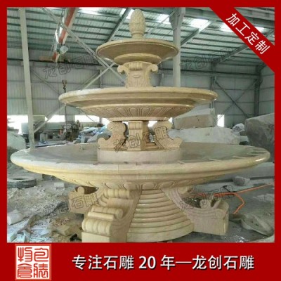 室內石材水景噴泉 石材噴泉報價