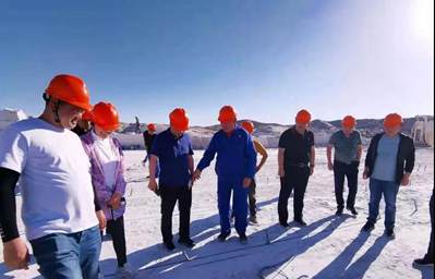 甘肅肅北縣積極推進馬鬃山經濟開發區石材產業園(金廟溝芨芨槽花崗巖礦區)按期開工建設！