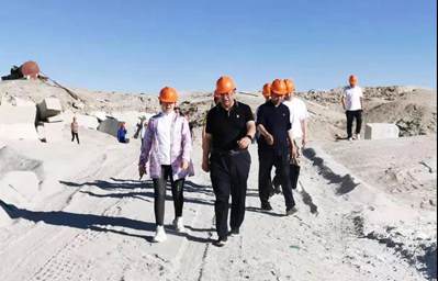 甘肅肅北縣積極推進馬鬃山經濟開發區石材產業園(金廟溝芨芨槽花崗巖礦區)按期開工建設！
