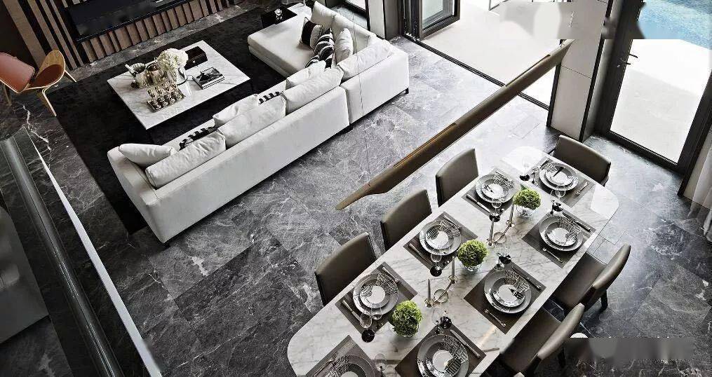 六款流行的灰色大理石產品