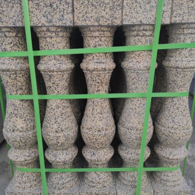 新疆昌吉州奇臺閔興石材園區花崗巖欄桿