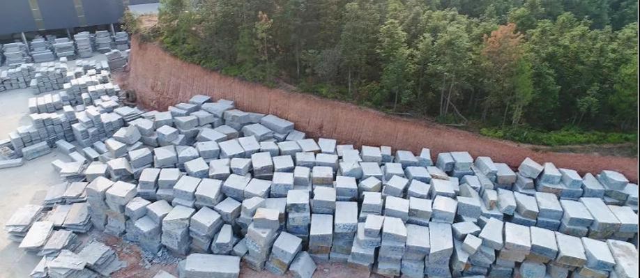 江西芝麻黑石材產區宜春市奉新縣清潭黑花崗巖654礦山石材欣賞！