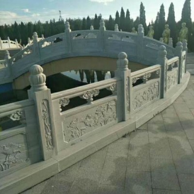 青石欄桿，石雕欄桿，石欄板，橋欄板