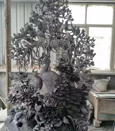 石材雕刻技術中的六大工藝（浮雕、圓雕、鏤雕、透雕、沉雕、線雕）