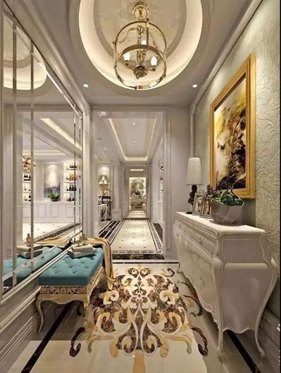 有品位的大理石拼花裝飾應用/自然/時尚/經典/高雅