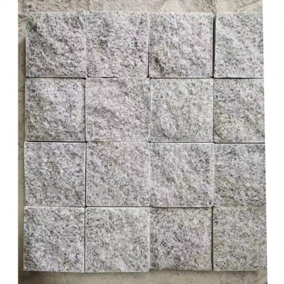 湖北麻城芝麻白 馬蹄石、冰裂紋、圓球    東辰石業