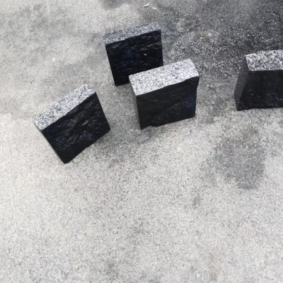 河南芝麻黑火燒面地鋪石材