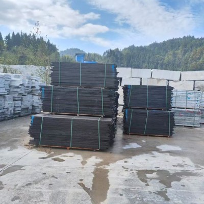 湖南溆浦芝麻黑石材毛板